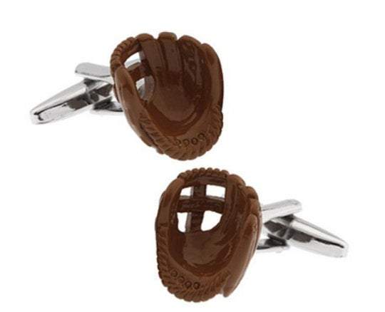 Baseball Glove Cufflinks Cufflinks JayKirbyTies 