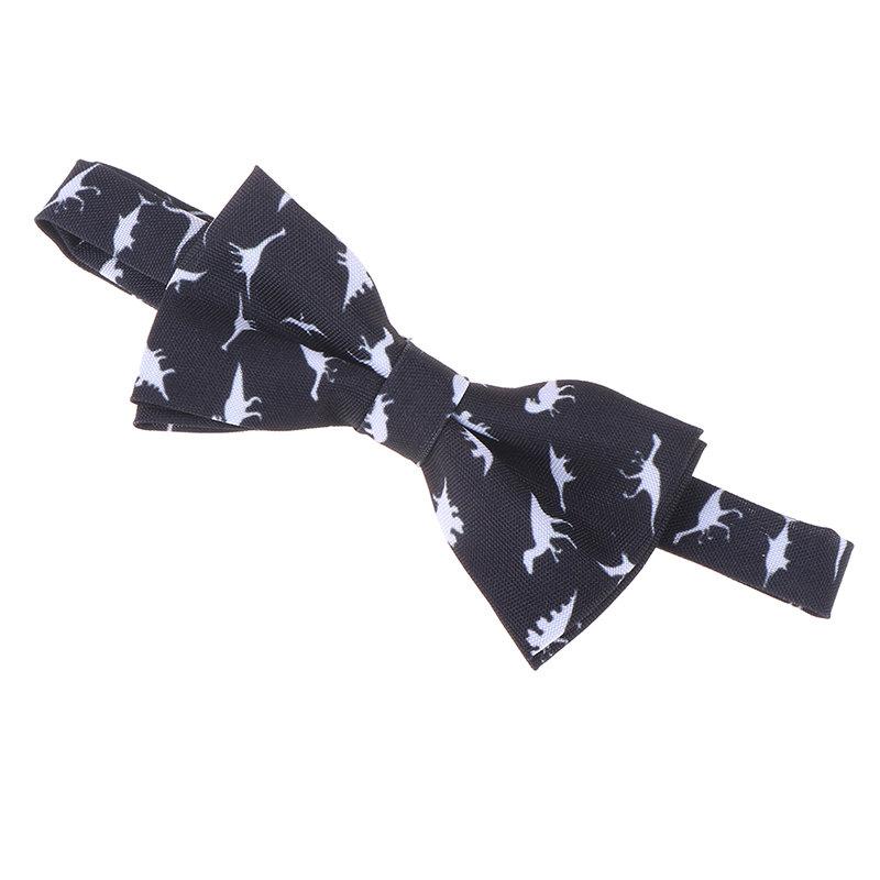 Black Dinosaur Bow Tie Bow Ties JayKirbyTies 