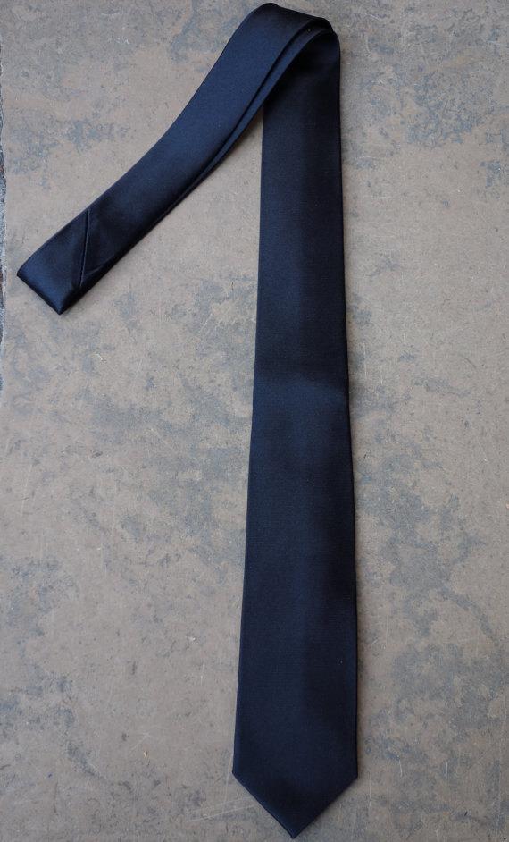 Black Silk Deluxe Tie Neckties JayKirbyTies 
