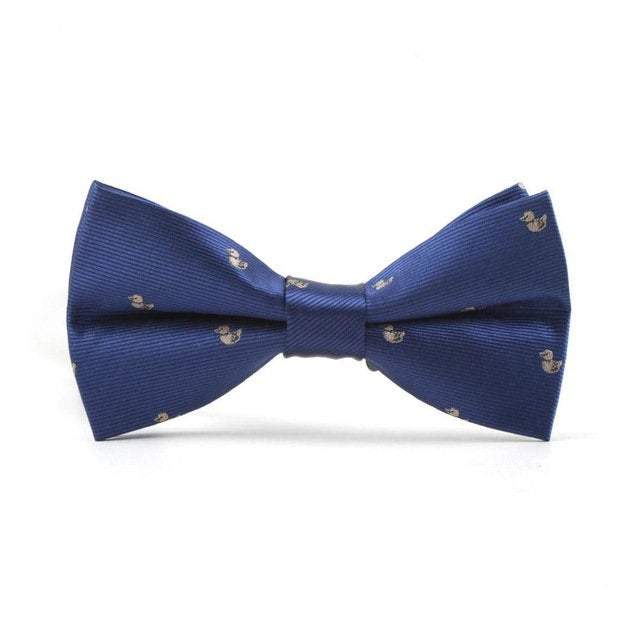 Blue Duck Pattern Bow Tie Bow Ties JayKirbyTies 