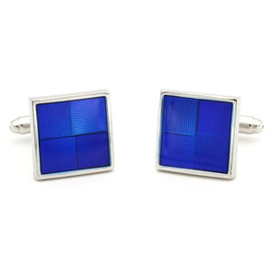 Blue Square Cufflinks Australia