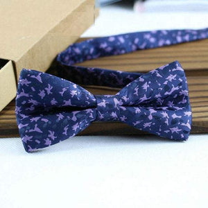 Blue/Purple Bow Tie Bow Ties JayKirbyTies 