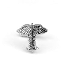 Load image into Gallery viewer, Caduceus MD Medical Symbol Cufflinks Cufflinks JayKirbyTies 