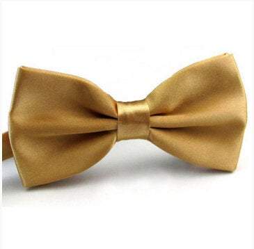 Champagne Gold Bow Tie Bow Ties JayKirbyTies 
