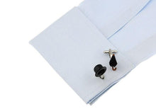 Load image into Gallery viewer, Charlie Chaplin Cufflinks Cufflinks JayKirbyTies 