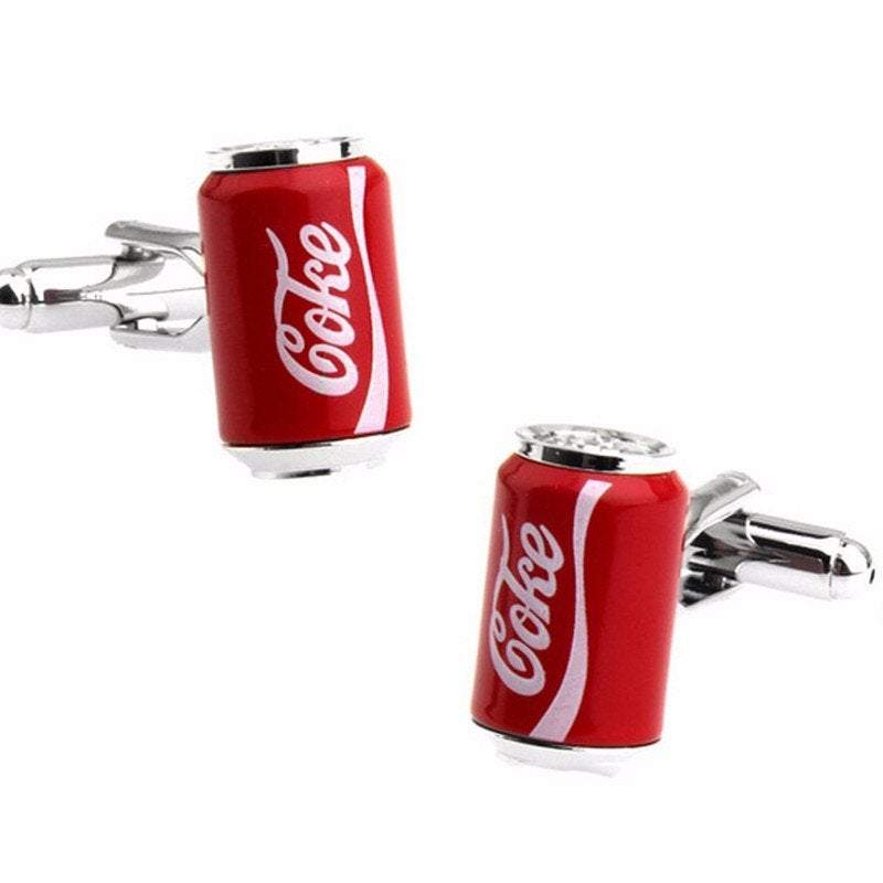 Cola Can Cufflinks Cufflinks JayKirbyTies 