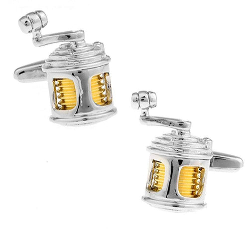 Fishing Reel Cufflinks Cufflinks JayKirbyTies 