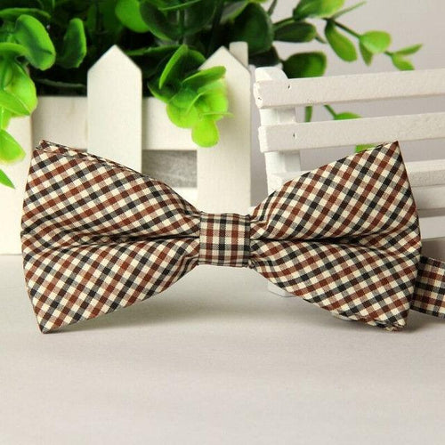 Gingham Bow Tie Bow Ties JayKirbyTies 