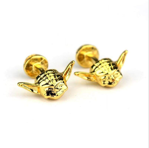Gold Yoda Star Wars Cufflinks Cufflinks JayKirbyTies 