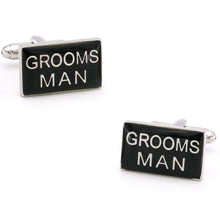 Load image into Gallery viewer, Groomsman Engraved Cufflinks Australia