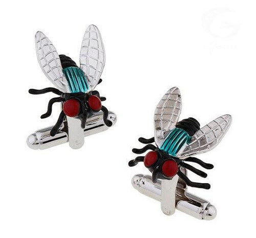 Housefly Cufflinks Cufflinks JayKirbyTies 