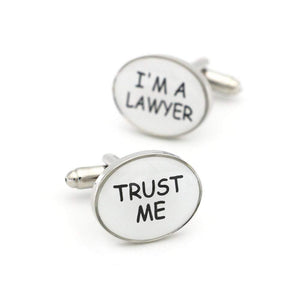 I'm a Lawyer Trust Me Cufflinks Cufflinks JayKirbyTies 