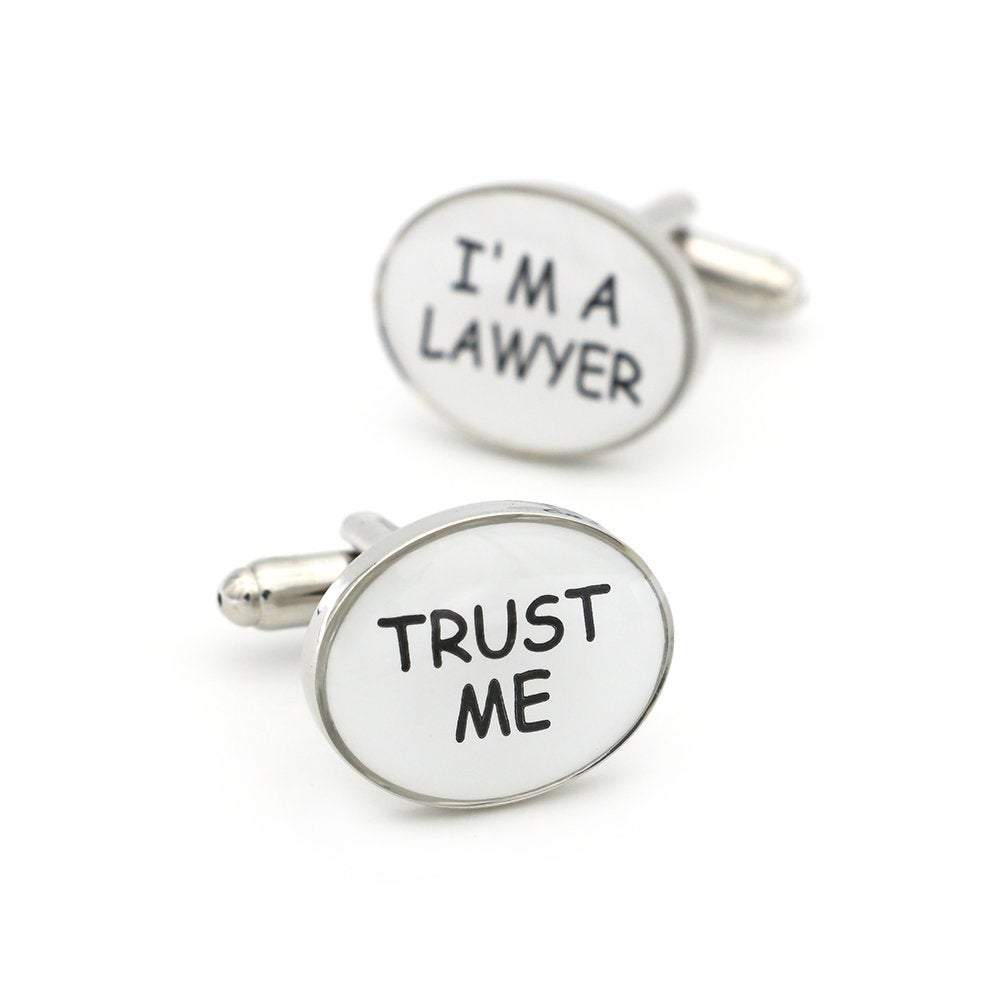 I'm a Lawyer Trust Me Cufflinks Cufflinks JayKirbyTies 