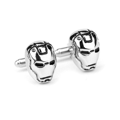 Iron Man Mask Cufflinks Cufflinks JayKirbyTies 