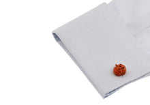 Load image into Gallery viewer, Jack O&#39;Lantern Halloween Cufflinks Cufflinks JayKirbyTies 