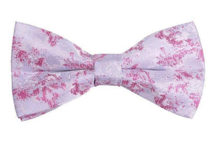 Light Pink Metallic Bow Tie Bow Ties JayKirbyTies 