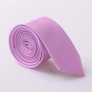 Light Purple Skinny Tie Neckties JayKirbyTies 