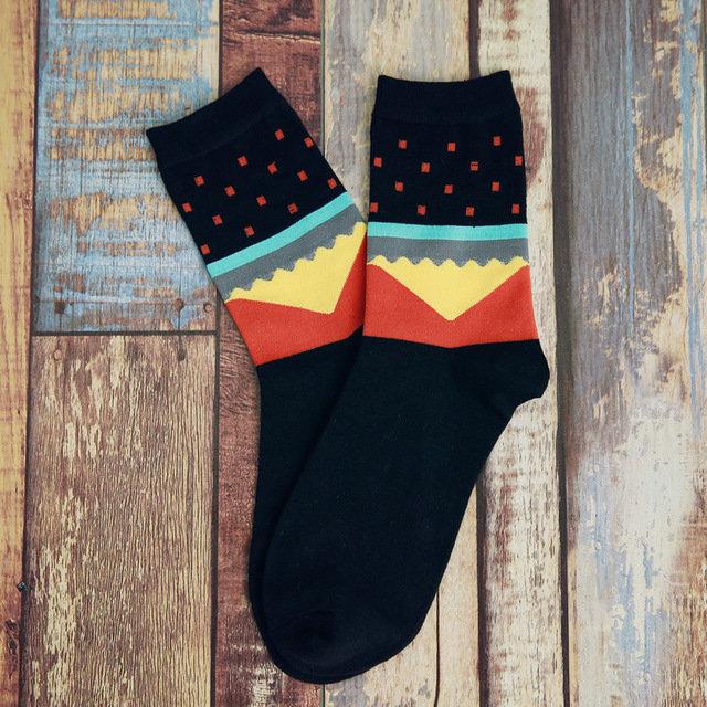 Men's black cotton socks Socks JayKirbyTies 