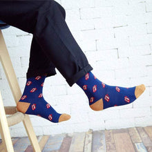 Load image into Gallery viewer, Men&#39;s rolling stones tongue pattern cotton socks Socks JayKirbyTies 