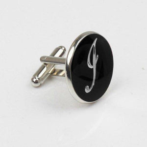 Mix & Match Initials: Letter J Cufflinks (single cufflink only) Cufflinks JayKirbyTies 