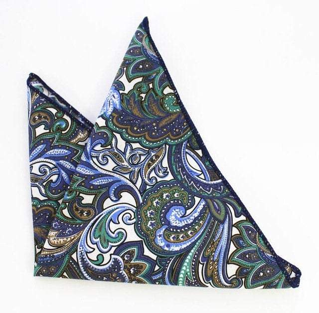 Paisley Pocket Square Pocket Squares JayKirbyTies 