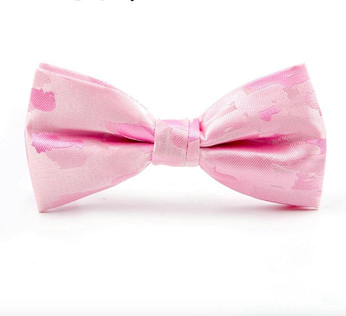 Pink Camouflage Bow Tie Bow Ties JayKirbyTies 