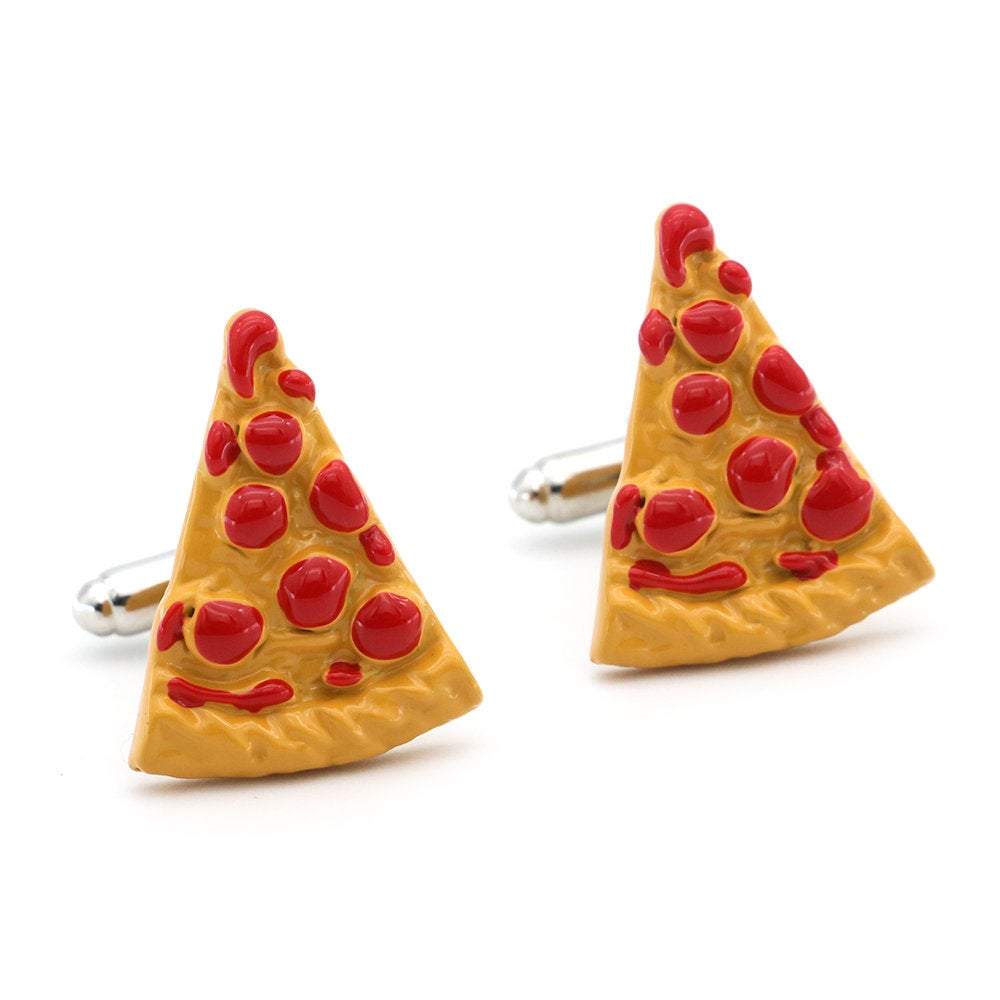 Pizza Slice Cufflinks Cufflinks JayKirbyTies 