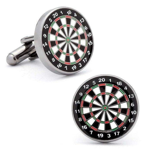 Pub Dartboard Cufflinks Cufflinks JayKirbyTies 