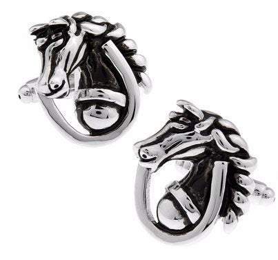 Racehorse Cufflinks Cufflinks JayKirbyTies 