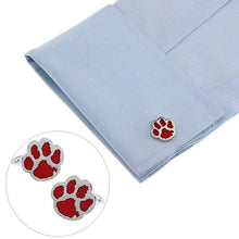 Load image into Gallery viewer, Red Bear Paw Cufflinks Cufflinks JayKirbyTies 