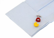 Load image into Gallery viewer, Retro Pac-Man Cufflinks Cufflinks JayKirbyTies 