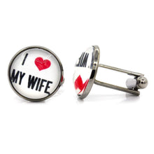 Load image into Gallery viewer, Romantic Husband Cufflinks Cufflinks JayKirbyTies 