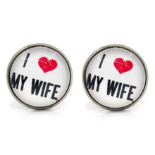 Load image into Gallery viewer, Romantic Husband Cufflinks Cufflinks JayKirbyTies 