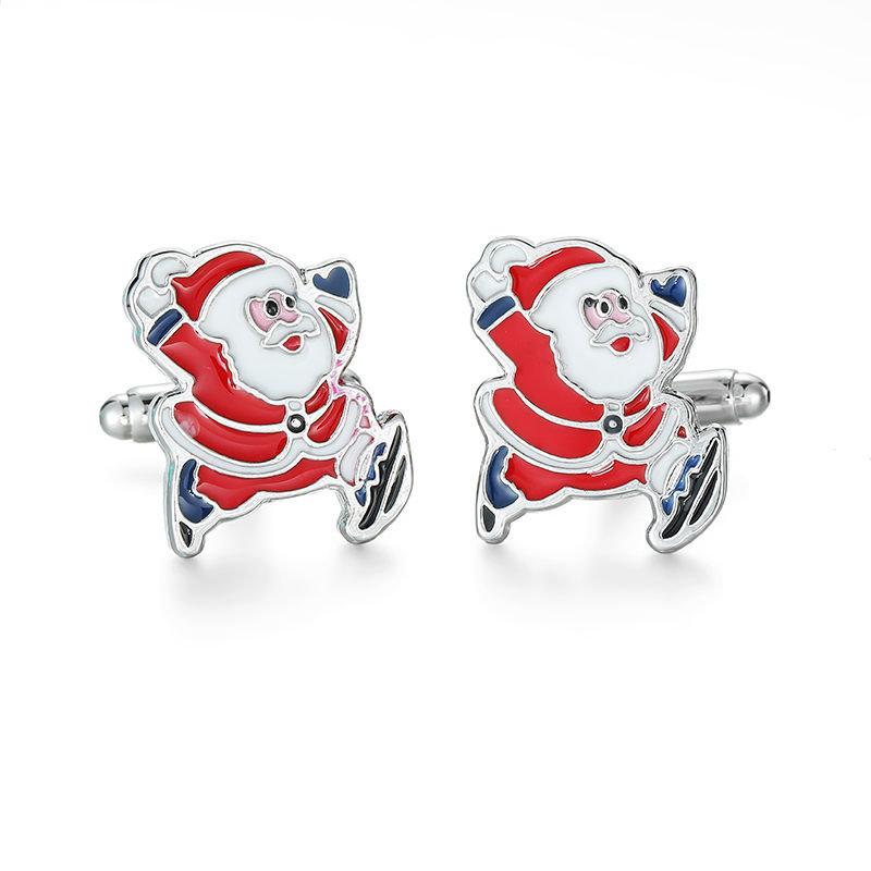 Santa Claus Cufflinks Cufflinks JayKirbyTies 