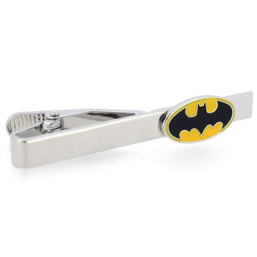 Silver Batman Tie Clip Tie Clips JayKirbyTies 