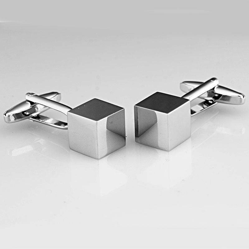 Silver Cube Cufflinks Australia