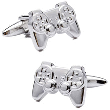 Load image into Gallery viewer, Silver Playstation Controller Cufflinks Australia