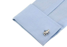 Load image into Gallery viewer, Silver Polar Bear Cufflinks Cufflinks JayKirbyTies 