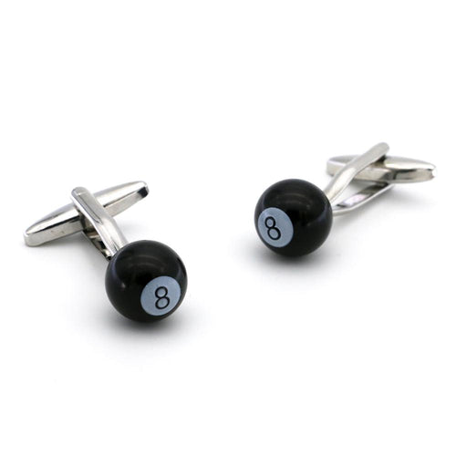 Snooker 8 Ball Cufflinks Cufflinks JayKirbyTies 