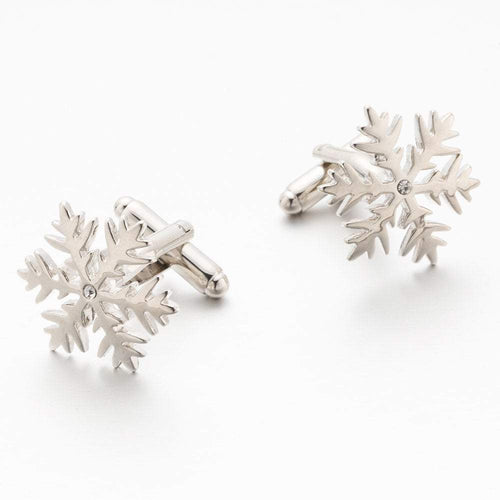 Snowflake Cufflinks Cufflinks JayKirbyTies 