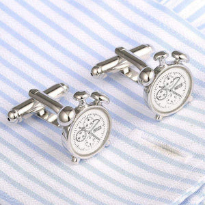 Stopwatch Cufflinks Cufflinks JayKirbyTies 
