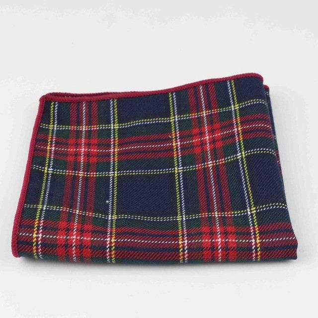 Tartan Plaid Pocket Square Pocket Squares JayKirbyTies 