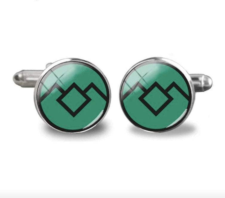 Twin Peaks Cufflinks Cufflinks JayKirbyTies 