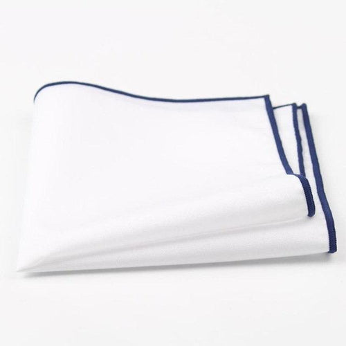 White Pocket Square Pocket Squares JayKirbyTies 